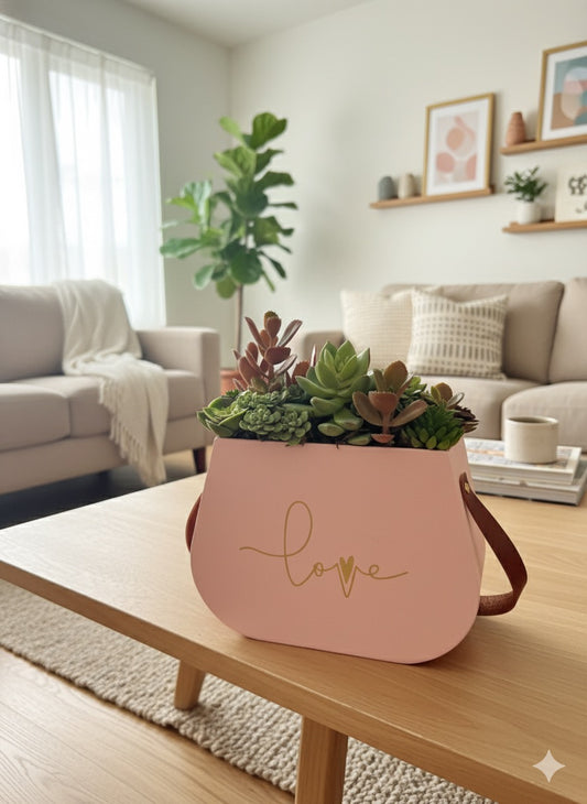 Kivaar love pink- Succulent Arrangement