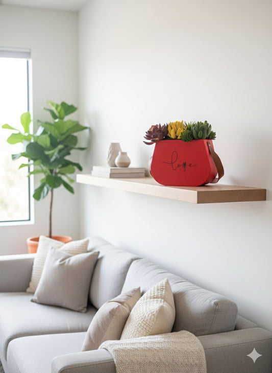 Kivaar red Love- Succulent Arrangement