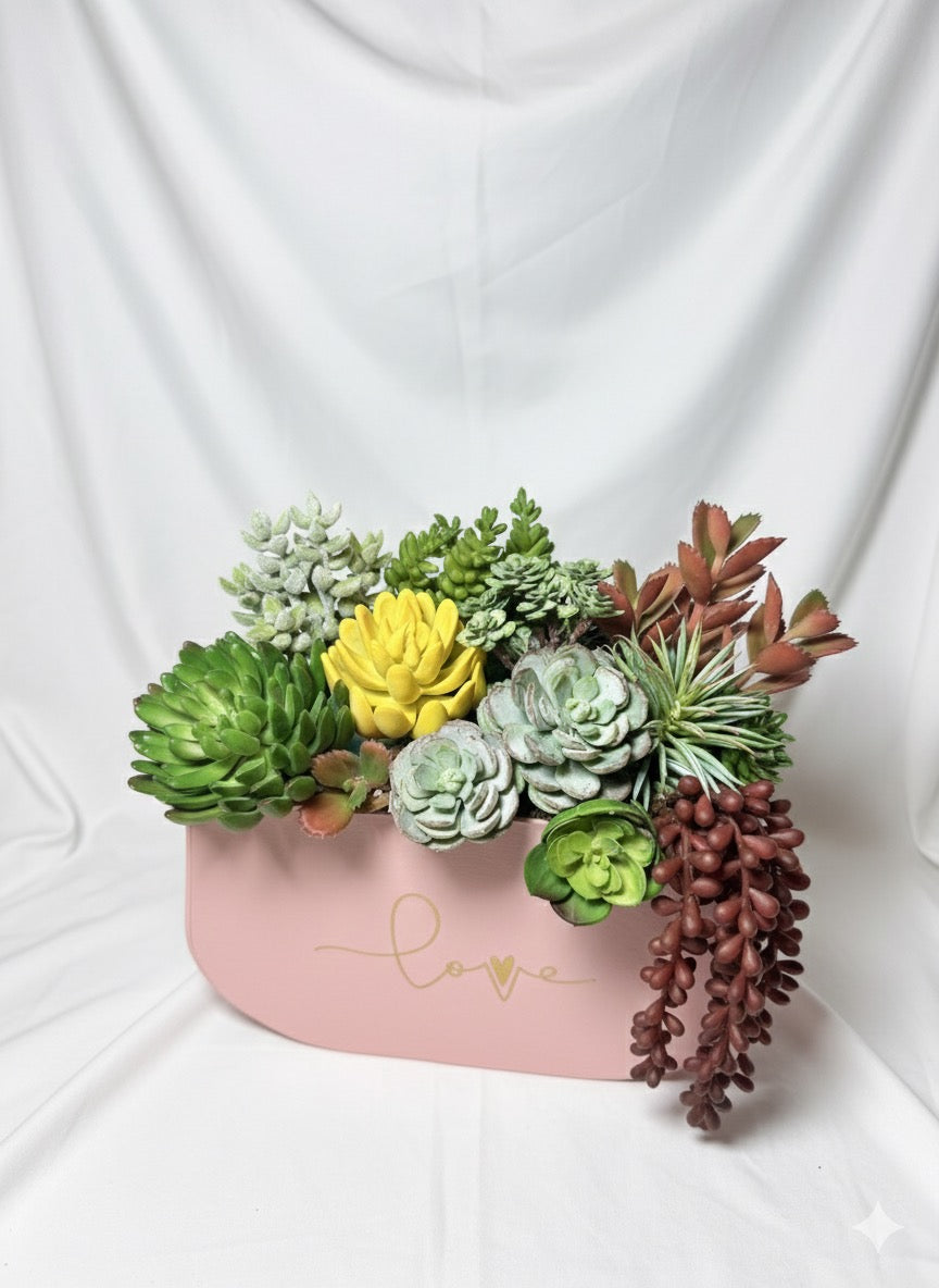 KIVAAR LOVE PINK- SUCCULENT