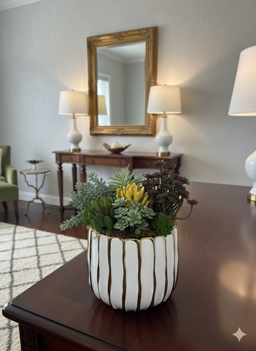 KIVAAR SHOP GOLD SUCCULENT